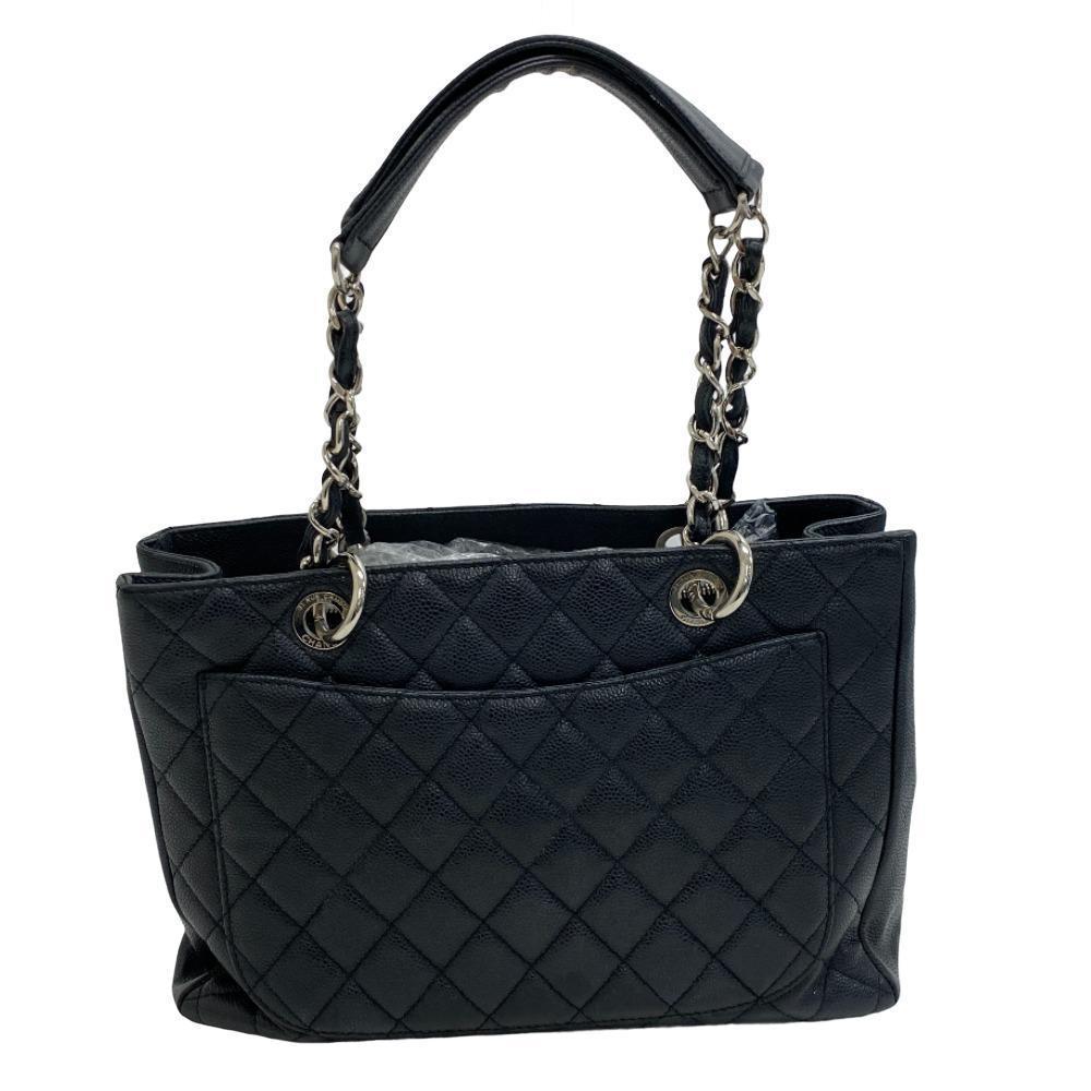 Chanel Chain GST Bag Black Tote
